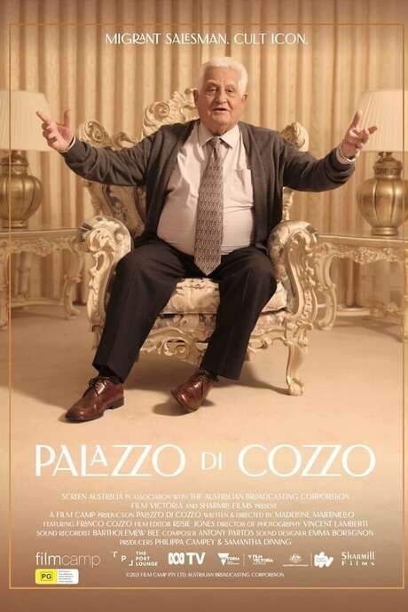 This film tells the story of Palazzo Cozzo, an 83-year-old Sicilian immigrant who arrived in Australia penniless in 1956 and became a millionaire. Combining biography and cultural celebration, the documentary explores Cozzo’s remarkable journey and the lives of the generations of migrants who have been drawn to his elaborate, ornate goods. For many, owning these items has symbolized success and a connection to a new life.